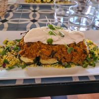 Plato principal menu del dia at VEGA - Alamo in Madrid