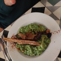 Rissoto genovese at VEGA - Alamo in Madrid