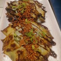 Alcachofas con crujiente de bacon at VEGA - Alamo in Madrid