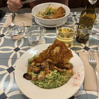 Risotto and Katsu curry   at VEGA - Alamo in Madrid