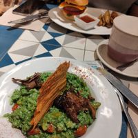 Green risotto at VEGA - Alamo in Madrid