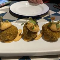 Mushroom croquettes  at VEGA - Alamo in Madrid