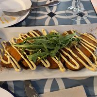 Seitan carpaccio  at VEGA - Alamo in Madrid