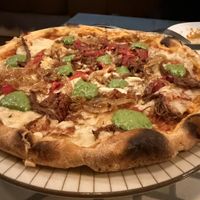 The pizza was delicious!   at VEGA - Alamo in Madrid