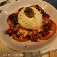 Burrata at VEGA - Alamo in Madrid