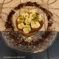 Tatín de melocotón at VEGA - Alamo in Madrid