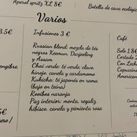 Infusiones  at VEGA - Alamo in Madrid