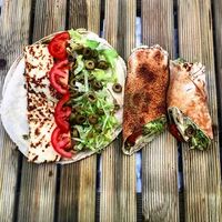 Sooo good! at Falafel and More in Bury