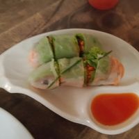 Cold rolls/ spring rolls at JanxDen Greenlife Cafe in Penang