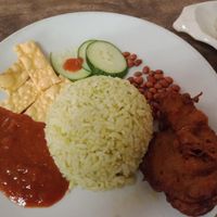Nasi Lemak at JanxDen Greenlife Cafe in Penang
