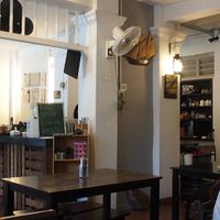 Spacious cafe at JanxDen Greenlife Cafe in Penang