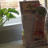 Self ordering at JanxDen Greenlife Cafe in Penang