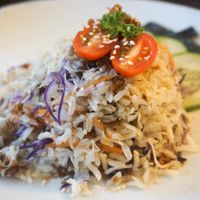 fried rice at JanxDen Greenlife Cafe in Penang