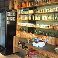 Side view at Apetit Natural Bakery in Brasilia