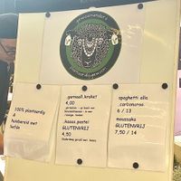 Menu at Vegan Summer Fest at Gewoon.Anders in Ghent
