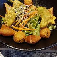 Assiette créole at Le Café de Chavannes in Chavannes-pres-renens