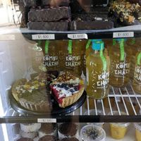 Lots of vegan goodies at Justo en la Esquina in Santiago