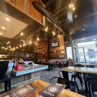 The restaurant   at Burger Village in San Luis Obispo