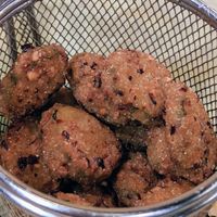 Fried pickles  at Burger Village in San Luis Obispo