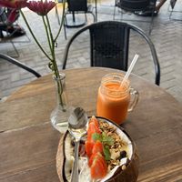 Smoothie bowl  at Superfood Health Restaurant in Canggu