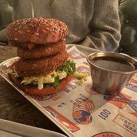 Zinger tower burger  at BrewDog in Birmingham