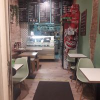 Inside at Orient Falafel in Berlin