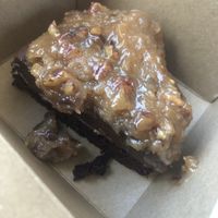 German chocolate cheesecake 😋  at How Delish HD in West Orange