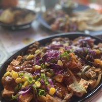 Tofu Burrito Sizzling Plate  at Hecho en Mexico in South Yarra