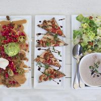 raw food at suncafe at SunCafe in Studio City