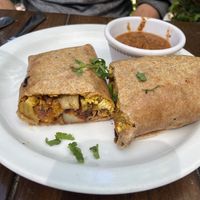 Breakfast wrap at SunCafe in Studio City