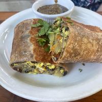 Breakfast burrito at SunCafe in Studio City