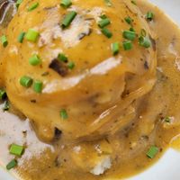 Mashed potatoes at SunCafe in Studio City