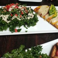 Vegan omelette at SunCafe in Studio City