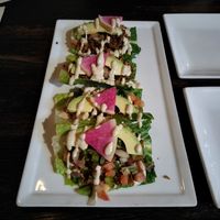 Lettuce leaf tacos! at SunCafe in Studio City