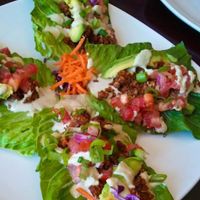 The Lettuce Tacos at SunCafe in Studio City