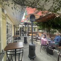 Outside patio  at SunCafe in Studio City