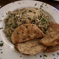 Fettuccine Alfredo with chicken  at SunCafe in Studio City