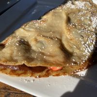 Homemade nutella crepe #Veganuary at SunCafe in Studio City