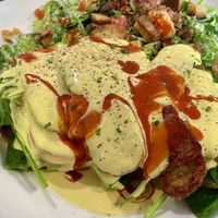 The sun Florentine is one of my favorite things to get for brunch. It is absolutely delicious.  at SunCafe in Studio City