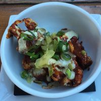 BBQ cauliflower. Amazing at SunCafe in Studio City