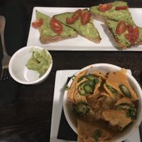 Nachos & avocado toast  at SunCafe in Studio City