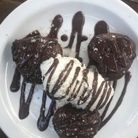 Brownie Dessert at SunCafe in Studio City