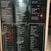 Menu at Soul Kitchen in Ascona