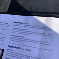 Menu at Creperie & Logi in Aare