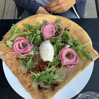Mushroom gallet at Creperie & Logi in Aare