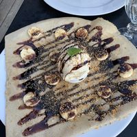 Desert crepe at Creperie & Logi in Aare