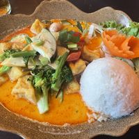 Nr.29. Da lat curry (red curry with tofu and vegetables)   at Fire Tiger in Berlin