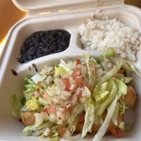 vegan crispy potato tacos   at Lola's Taqueria in Belvedere