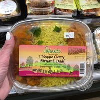 Shakti 7 Veggie Curry, Britain, Daal at Woodlands Market in Tiburon