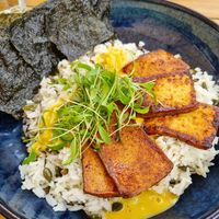 Tofu mandala bowl at Camélia in Porto